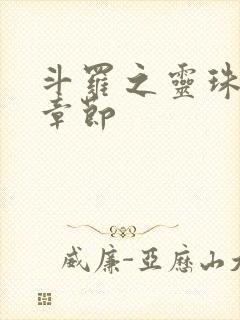 斗罗之灵珠神剑章节