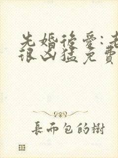 先婚后爱:老公很凶猛免费阅读全文