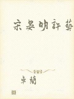 宋晏明许艺小说