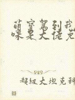 萌宝驾到我的妈咪是大佬免费观看短剧