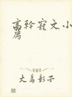 高干宠文小说推荐