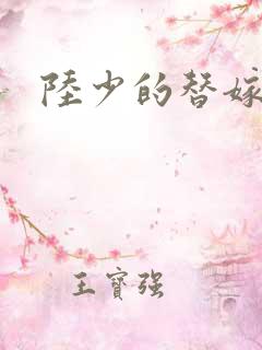 陆少的替嫁宠妻