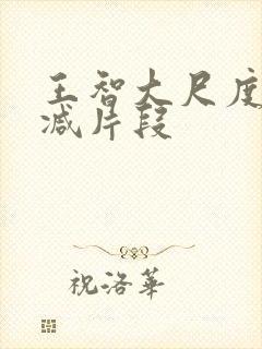 王智大尺度未删减片段