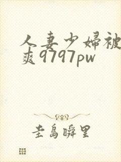 人妻少妇被粗大爽9797pw