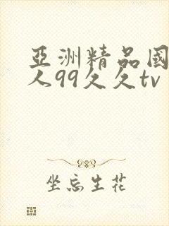 亚洲精品国产成人99久久tv