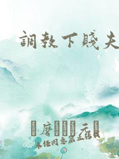 调教下贱夫妻奴