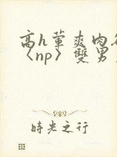 高h荤爽肉欲文〈np〉双男主