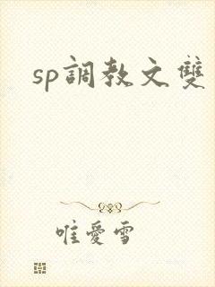 sp调教文双男