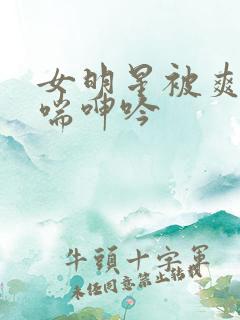 女明星被爽的娇喘呻吟