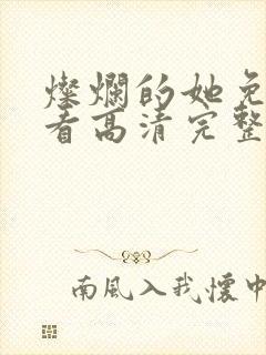 灿烂的她免费观看高清完整版