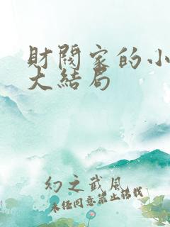 财阀家的小儿子大结局