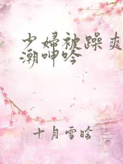 少妇被躁爽到高潮呻吟