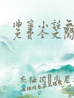 坤宁小说无弹窗免费全文阅读