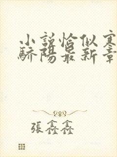 小说恰似寒光遇骄阳最新章节下载