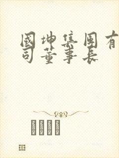 国坤集团有限公司董事长