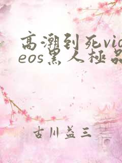 高潮到死videos黑人极品