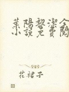 叶阳黎洁余秋水小说免费阅读官路青云天骄