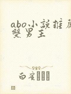 abo小说推荐双男主