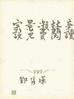 宗景灏林辛言小说免费阅读最新章节