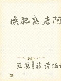操肥熟老阿姨