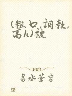 (粗口,调教,高h)被