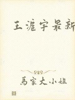 王沪宇最新简介