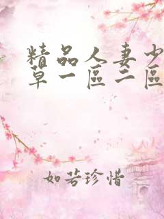 精品人妻少妇嫩草一区二区三区