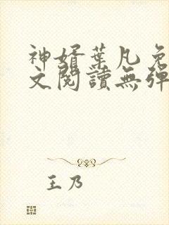 神婿叶凡免费全文阅读无弹窗