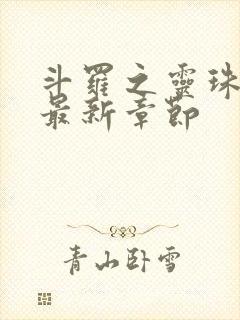 斗罗之灵珠神剑最新章节