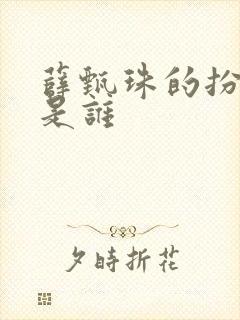 薛甄珠的扮演者是谁