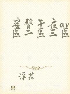 蜜臀午夜av一区二区三区