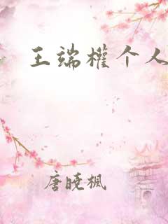 王端权个人简介