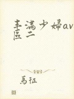 丰满少妇av一区二