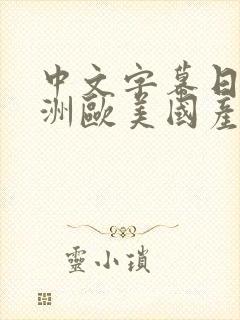 中文字幕日韩亚洲欧美国产