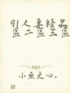 91人妻精品一区二区三区