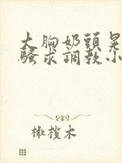 大胸奶头晃着发骚求调教小说