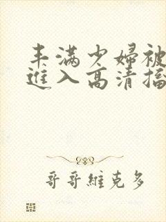 丰满少妇被猛烈进入高清搐