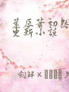 叶辰萧初然最快更新小说