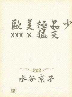 欧美极品少妇xxxxⅹ猛交