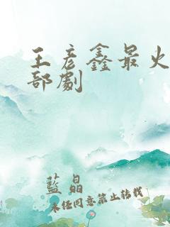 王彦鑫最火的三部剧