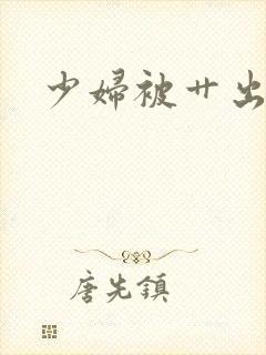 少妇被艹出白浆