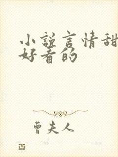 小说言情甜宠超好看的