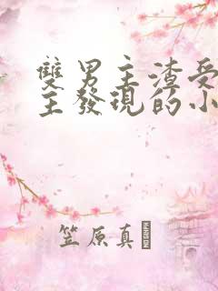 双男主渣受被男主发现的小说