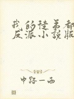 我的徒弟都是大反派小说版