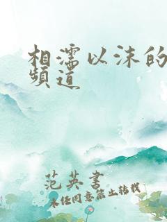 相濡以沫的恋爱频道