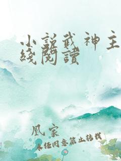 小说武神主宰在线阅读