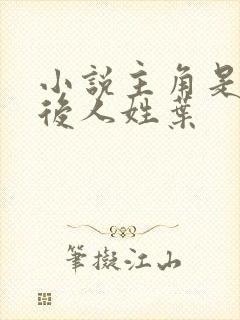 小说主角是蚩尤后人姓叶