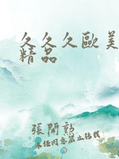 久久久欧美国产精品