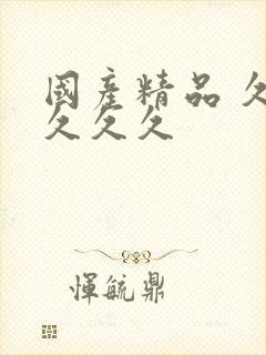 国产精品 久久久久久