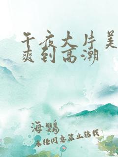 午夜大片美女被爽到高潮